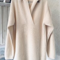 Luxury пуловер/худи NEIMAN MARCUS 100% кашмир, снимка 2 - Блузи с дълъг ръкав и пуловери - 44238302
