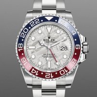 Луксозен мъжки часовник Rolex GMT-MASTER 2 Pepsi Meteorite, снимка 1 - Мъжки - 41567426