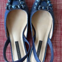 Обувки деним без пета, снимка 1 - Дамски ежедневни обувки - 41821914