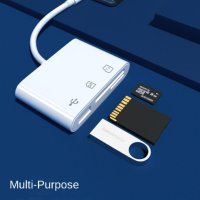 USB-C четец за карти microSD и SD, снимка 5 - Други - 41016576