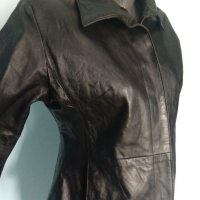 Дамско яке тип сако от естествена кожа "The Keenan leather" company , снимка 11 - Якета - 36507936