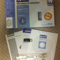 Мрежови адаптер ZyXEL NWD2105 N150, 150 Mbps, Wireless N/G/B, USB адаптер, снимка 4 - Мрежови адаптери - 36035670