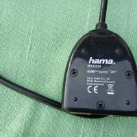 Hama HDMI™ Switcher 2x1, снимка 3 - Стойки, 3D очила, аксесоари - 35695856