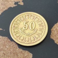 Монети Тунис, снимка 7 - Нумизматика и бонистика - 44356173