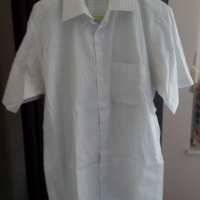 Мъжки ризи 6бр с дълъг и къс ръкав  размер М, снимка 10 - Ризи - 36236532