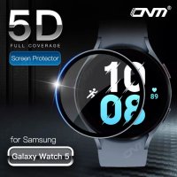 Samsung Galaxy Watch 4 5 5 Pro LTE 40 44 45 mm. / 5D Протектор за цял екран, снимка 1 - Смарт гривни - 41041333