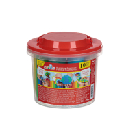 Пластилин в кофа, 10 различни цвята, 500гр, снимка 1 - Пластелини, моделини и пясъци - 44630133