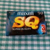 maxell 90 нови аудио касети, снимка 1 - Аудио касети - 41474016