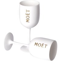 Чаша MOET WHITE CUP, снимка 1 - Чаши - 41384211