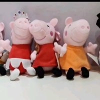 Peppa Pig-плюшено семейство-15лв, снимка 1 - Плюшени играчки - 28171346