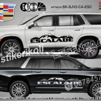 Cadillac Escalade стикери надписи лепенки фолио SK-SJV2-CA-ESC, снимка 1 - Аксесоари и консумативи - 44508566