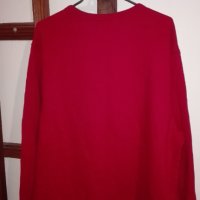 Блуза GAP (red crewneck), снимка 2 - Блузи - 34244237