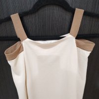 Нова блуза с голи рамене, снимка 8 - Блузи с дълъг ръкав и пуловери - 40617762