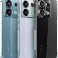 Xiaomi Redmi Note 13 Pro 4G 5G / 13 Pro+ / 13 5G / Усилен силиконов кейс с камера протектор, снимка 1 - Калъфи, кейсове - 44513066