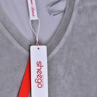 3XL Нова  блуза Sheego в сиво, снимка 7 - Блузи с дълъг ръкав и пуловери - 35746837