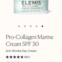 ELEMIS Pro-Collagen Marine Cream SPF 30 дневен крем против бръчки SPF 30 50ml, снимка 1 - Други - 41348172