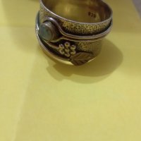 Сребърен пръстен , снимка 2 - Пръстени - 42016926
