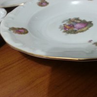 Стар български порцелан чинии , снимка 8 - Антикварни и старинни предмети - 39896764