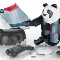 Търкалящ се робот панда  Science & Play - Rolling Bot / Clementoni, снимка 3 - Електрически играчки - 40082742