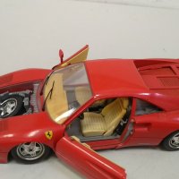 Метална количка Ferrari GTO(1984) Burago 1:18, снимка 3 - Колекции - 34358325