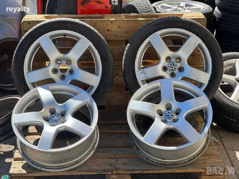 5х100 17 Vw Golf 4 Volkswagen 5х100 17 ЕТ 38 J 7, снимка 1