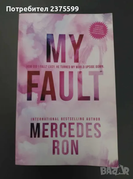 My Fault (Моя вина), Mercedes Ron, на английски език, снимка 1