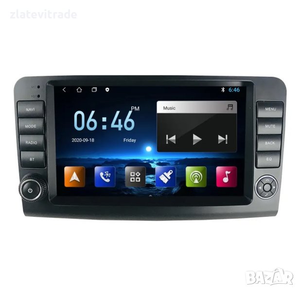 Mercedes ML W164 GL X164 9" АНДРОИД НАВИГАЦИЯ (БЕЗ ДВД), 9603, снимка 1