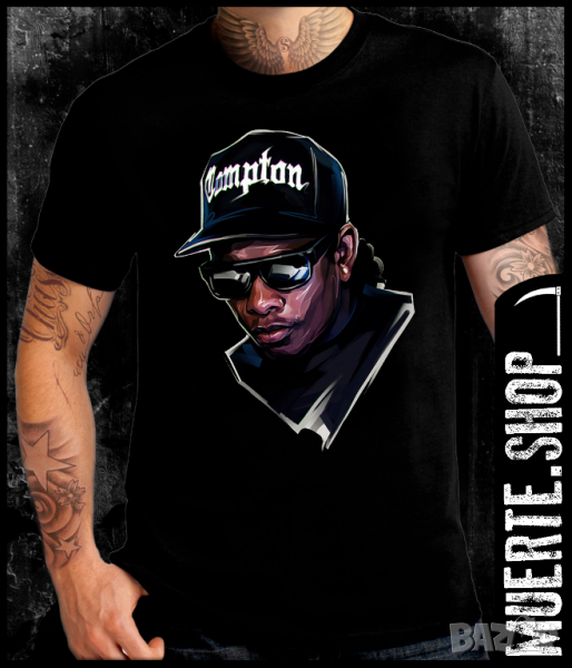 Тениска с щампа EAZY E COMPTON, снимка 1