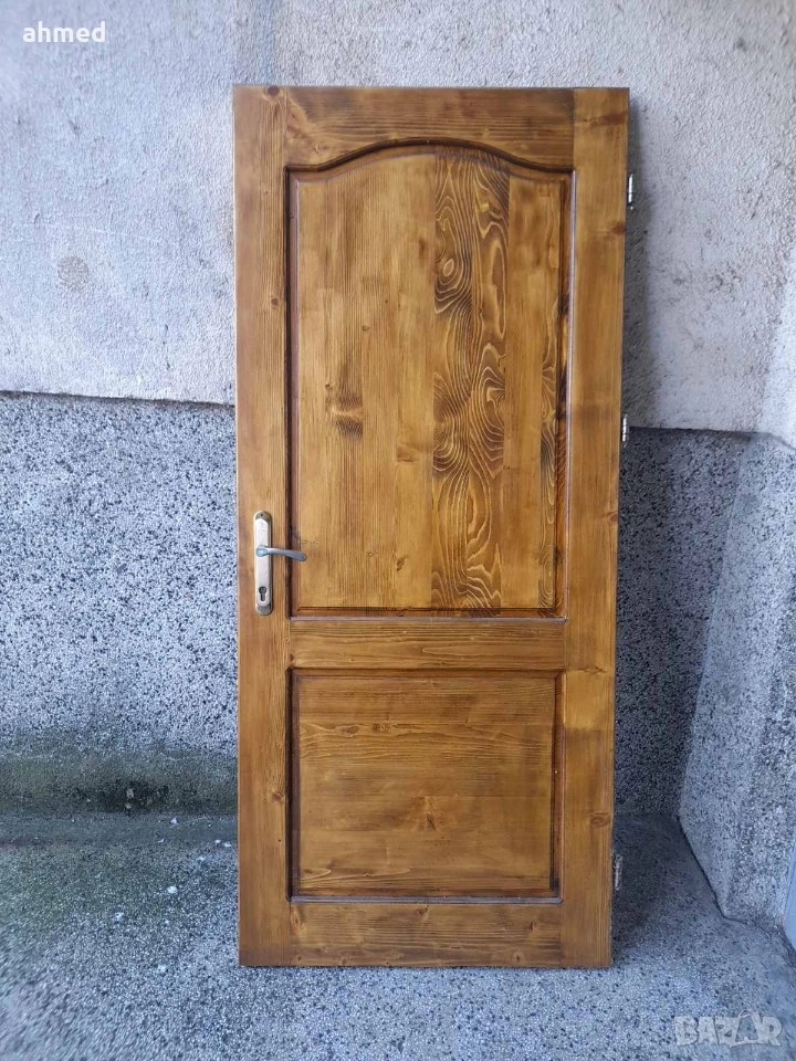 Входна врата от масивно дърво , снимка 1