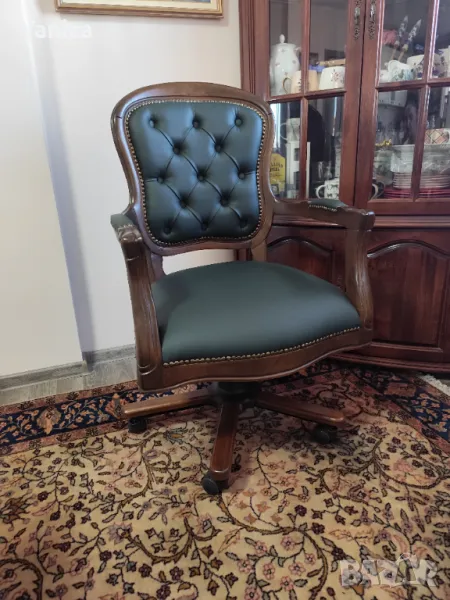 Офис стол кресло  лукс Честърфийлд , снимка 1