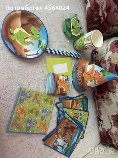 Украса за рожден ден - ДИНО, снимка 1