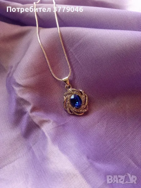 Колие с кристал , снимка 1