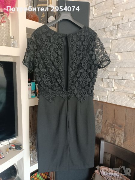 Черна нова рокля с -35лв, снимка 1