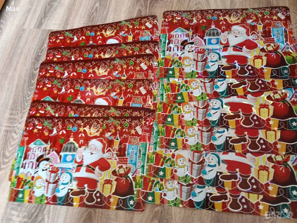 Красиви подложки за сервиране за Коледа и Нова година, снимка 1