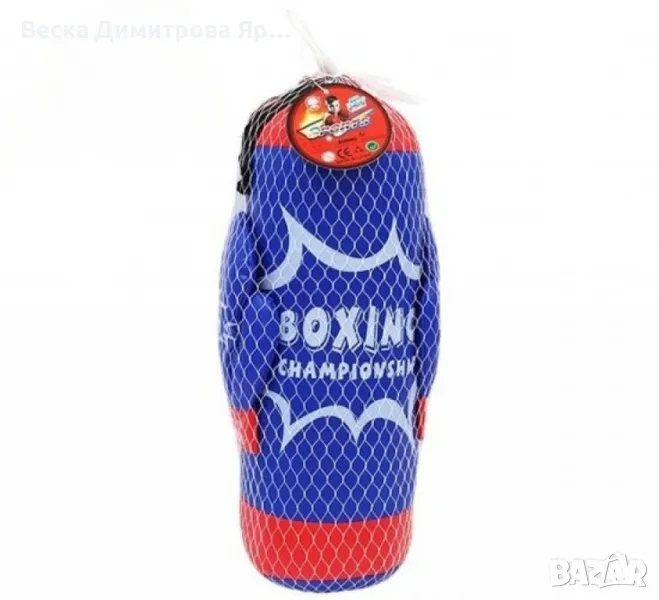 Детски боксова круша с ръкавици – идеалният избор за малките шампиони, снимка 1