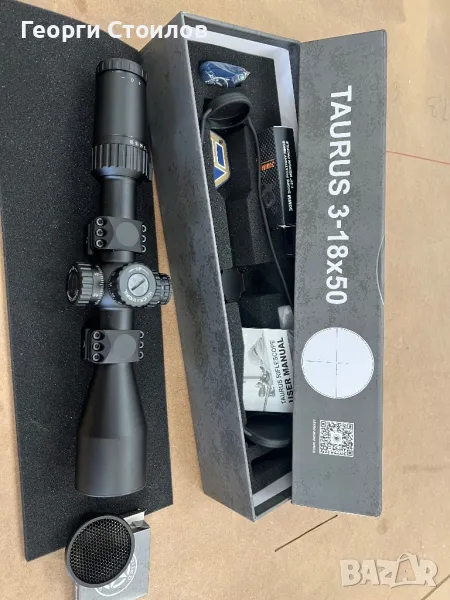 Оптика Vector optics Taurus 3-18x50, снимка 1