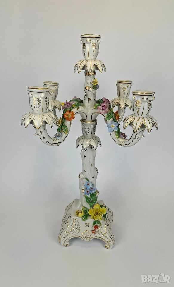  Свещник - Carl Thieme, Potschappel, Dresden, снимка 1