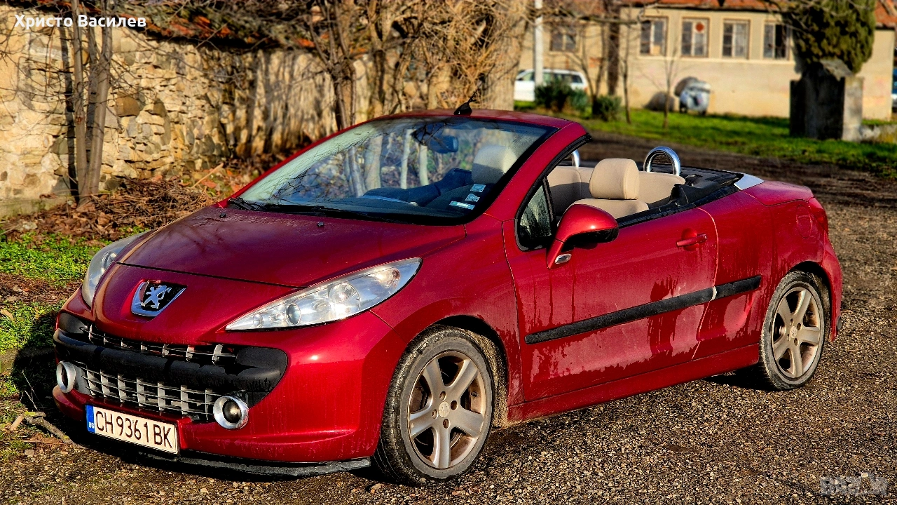 Peugeot 207cc 1.6i газ /бензин автомат., снимка 1