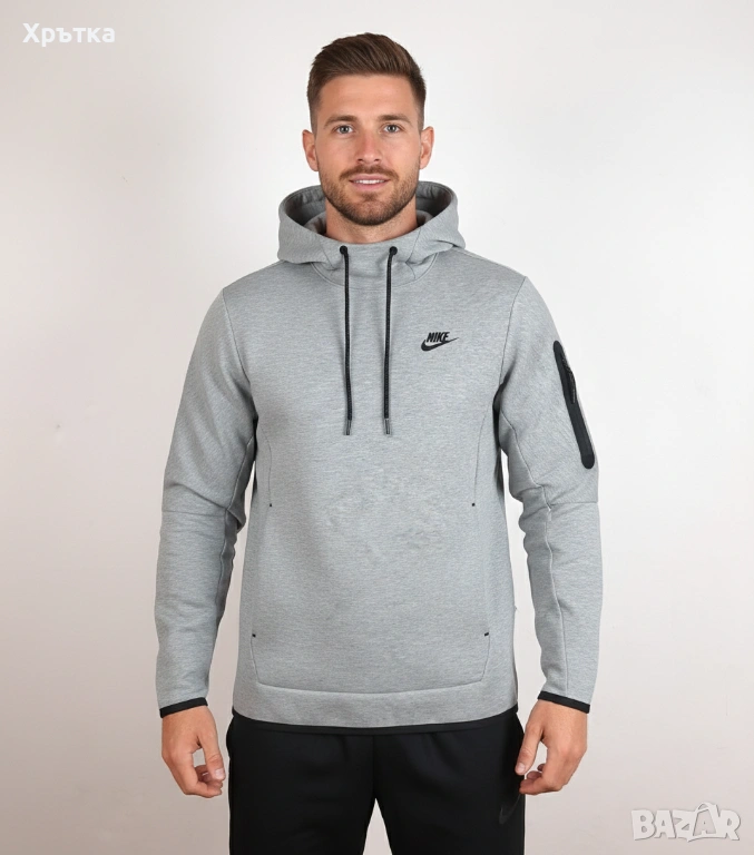 Nike Tech Fleece - Оригинален мъжки суитшърт размер XS, снимка 1
