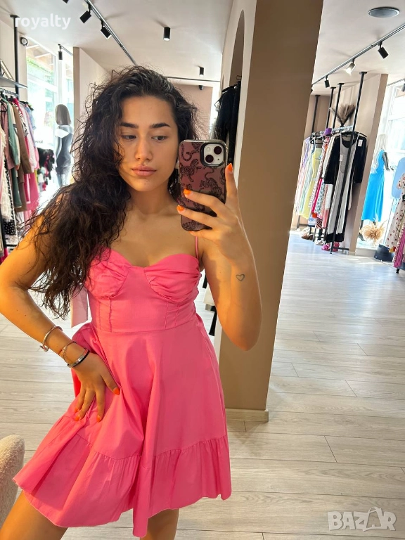 Цикламена Дамска Рокля , снимка 1