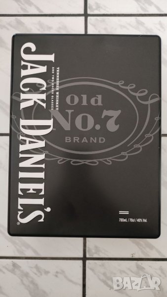 Тенекиена кутия от уиски JACK DANIEL'S. , снимка 1