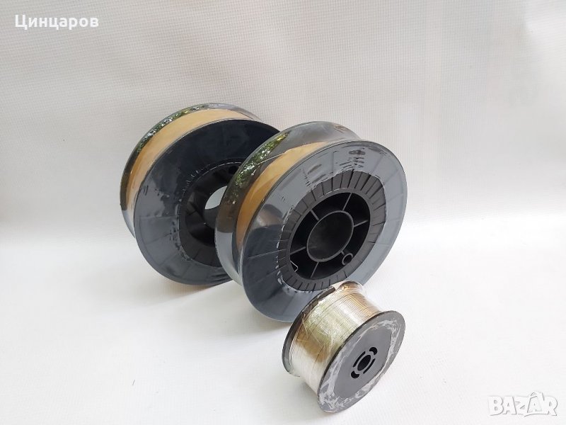 Заваръчна тел,флюсова тел,телове за заваряване без газ.Тегло 1; 3 и 5кг,диам.0.8мм, снимка 1