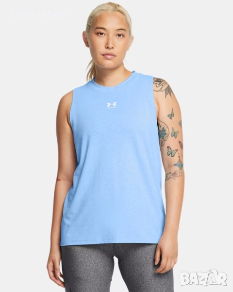 under armour Rival Women's Muscle Tank - страхотен дамски потник КАТО НОВ М, снимка 1