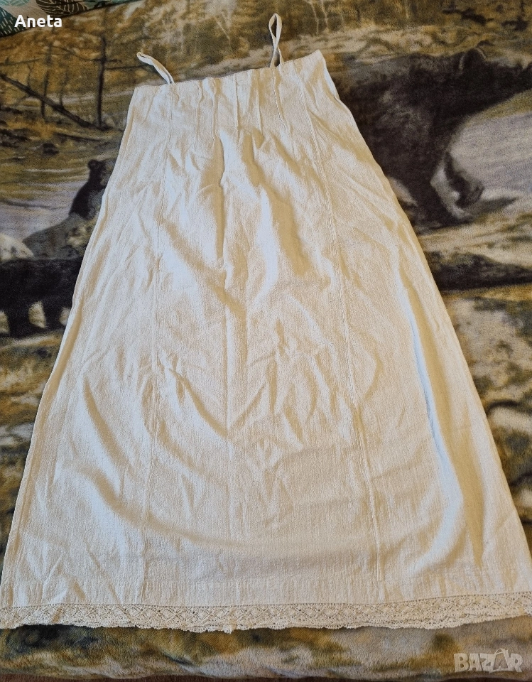 Автентична тъкана риза фуста комбенезон от северняшка носия, снимка 1