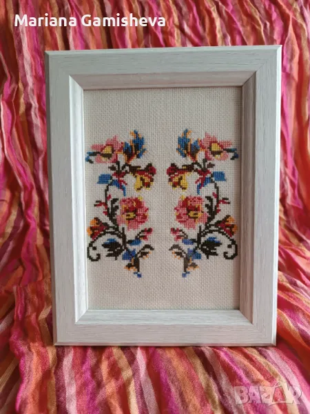 Картина с българска шевица, снимка 1