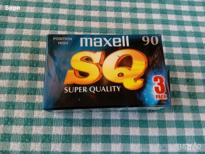 maxell 90 нови аудио касети, снимка 1