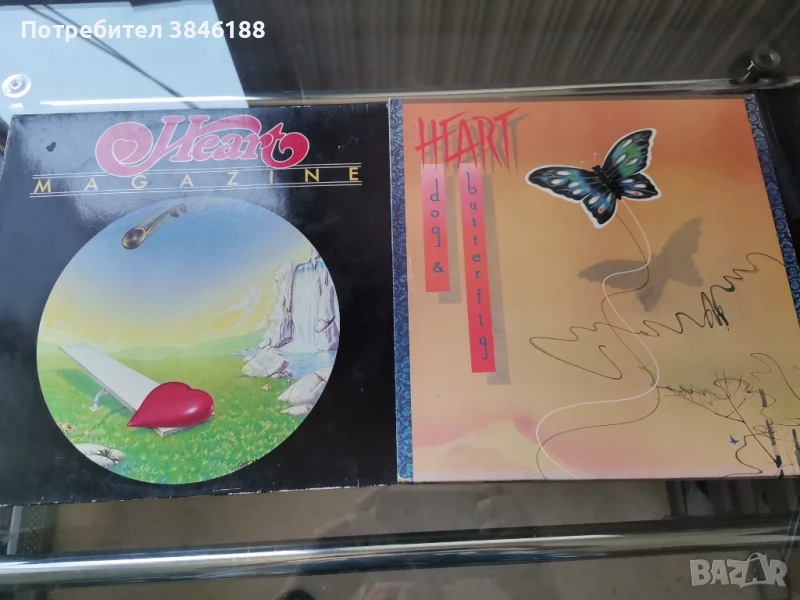 Heart - Magazine&dog & butterfly (gatefold), снимка 1