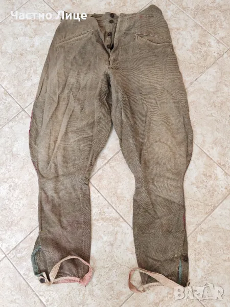 Оригинален Български ЦАРСКИ Летен Военен Офицерски Брич, снимка 1