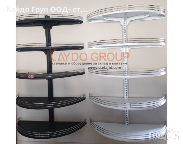 Овални рафтове и колони за окачване на стена или на каса, снимка 1