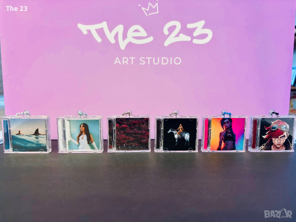 Мини CD - персонализиран ключодържател, снимка 1